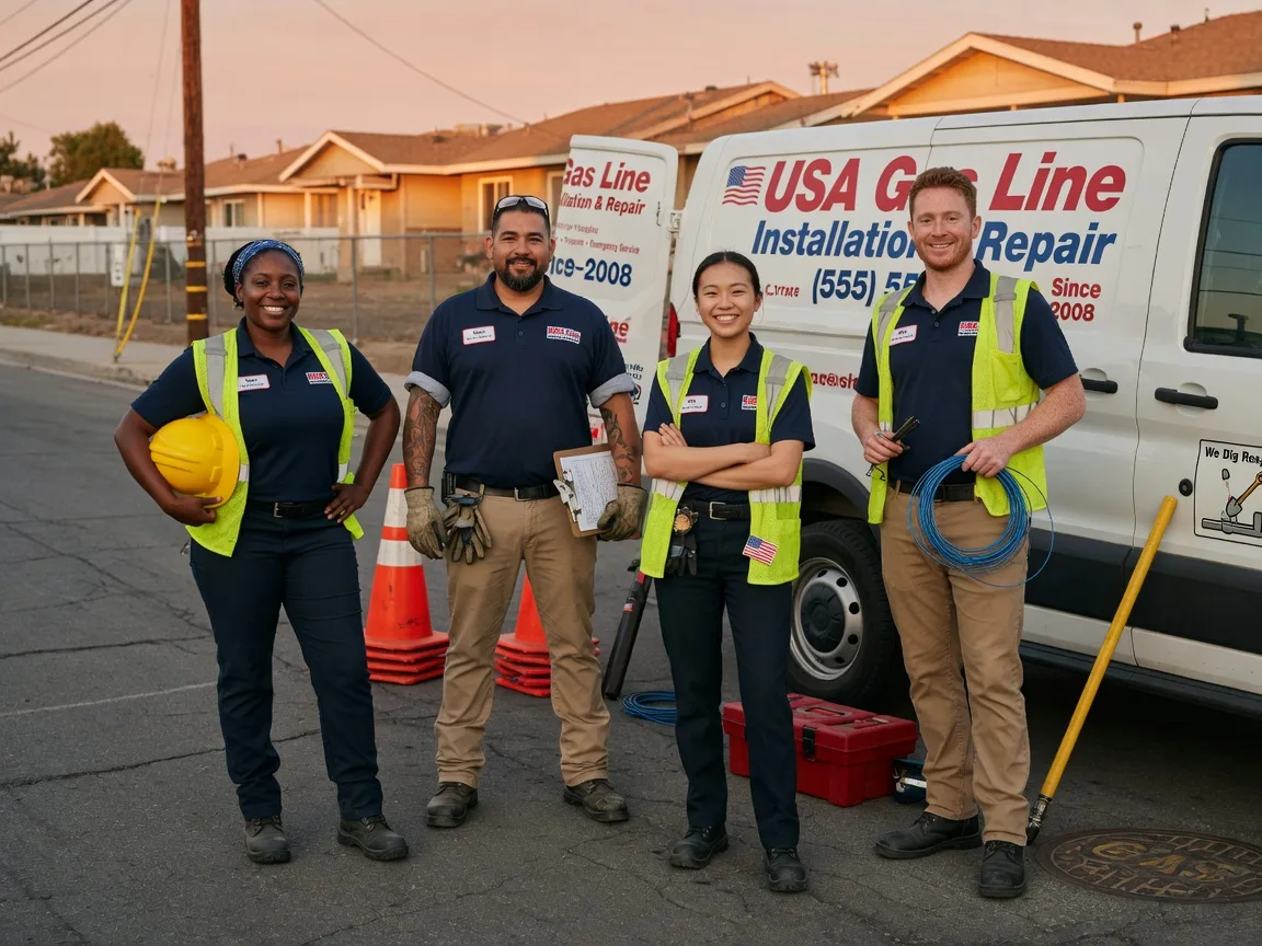 Gas Line Installation company in Millfield, OH